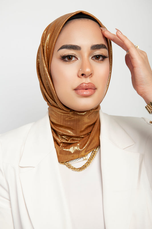 حجاب طباقية – سواريه دهبي