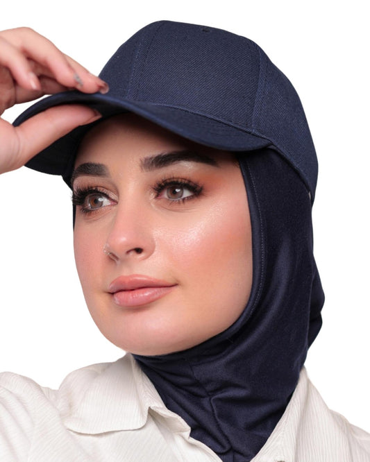 حجاب رياضي كاب – أزرق