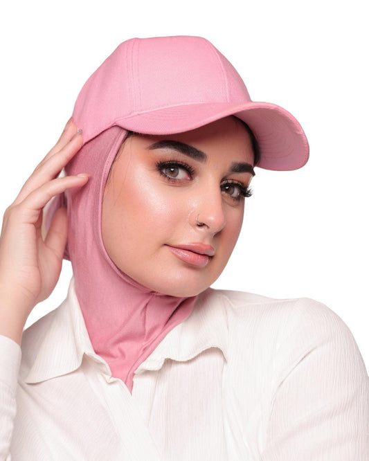 حجاب رياضي كاب – بينك