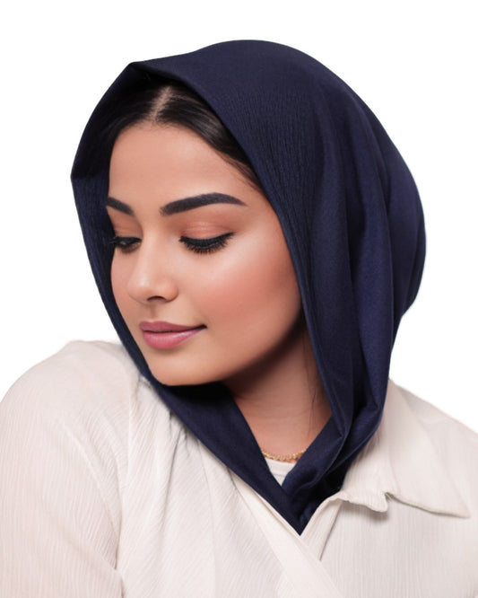 حجاب مثلث صغير - أزرق