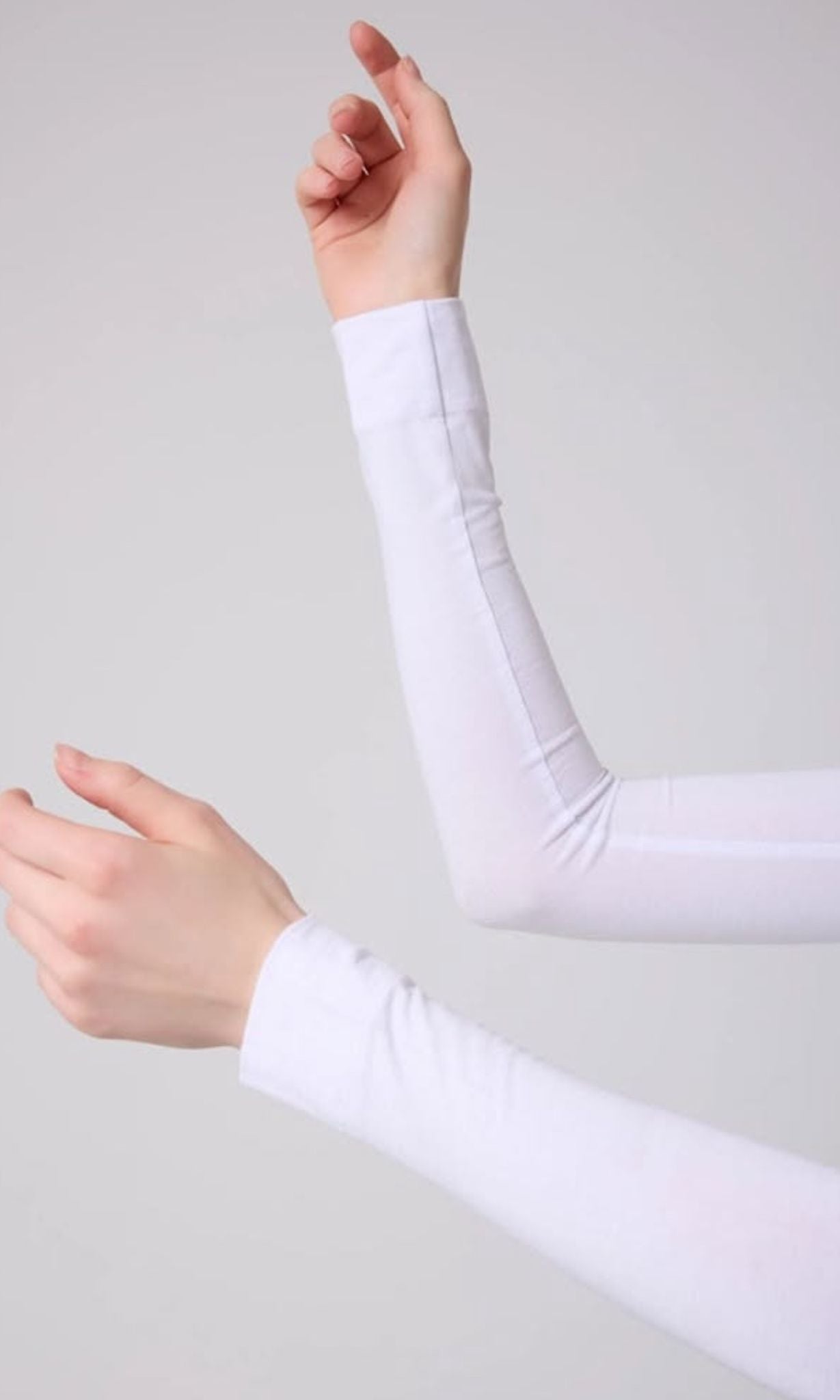 Cotton Sleeves - White