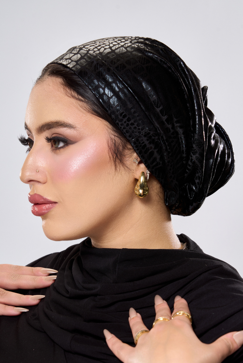 تربون واير نقشة الثعبان الأسود