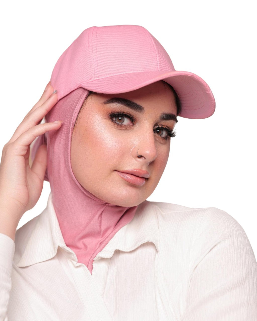 حجاب رياضي كاب – بينك